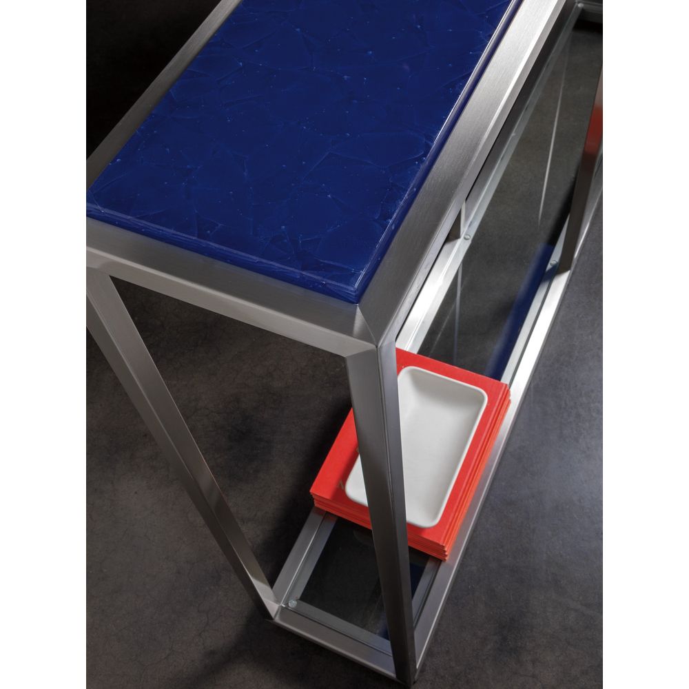 Console Tables Ultramarine Shallow Console - Stainless Steel