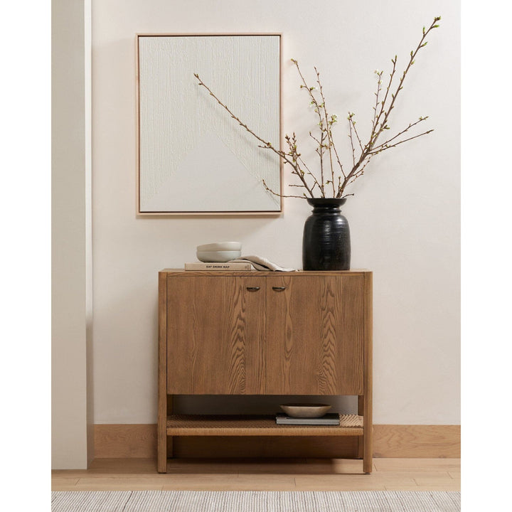 Zara Small Cabinet - Dune Ash