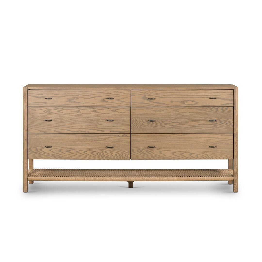 Zara 6 Drawer Dresser - Dune Ash