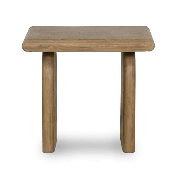 Amalfi End Table - Aged Drift Mindi