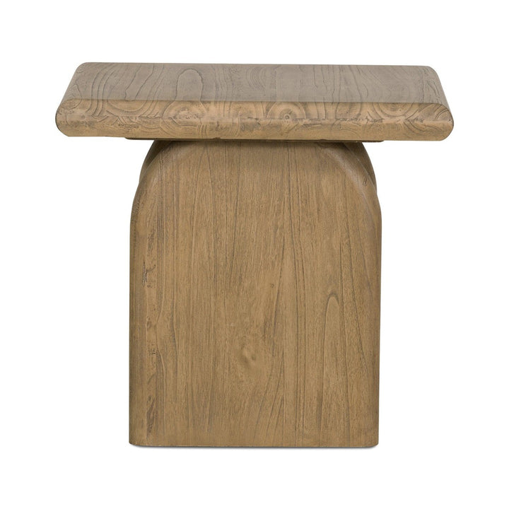 Amalfi End Table - Aged Drift Mindi