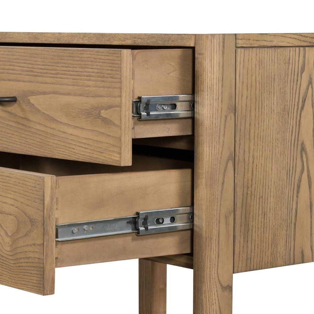 Idrien Nightstand - Dune Ash