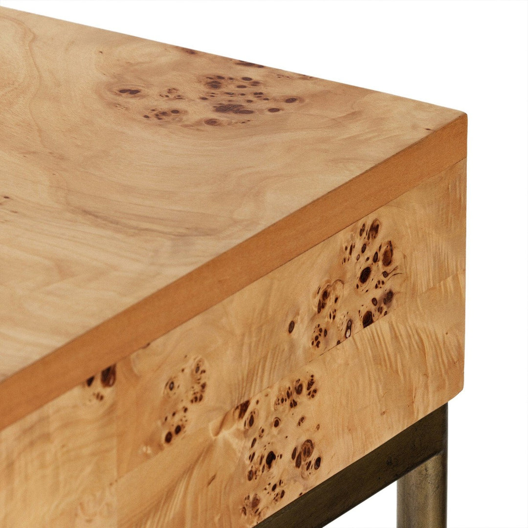 Maisie Desk - Amber Mappa Burl