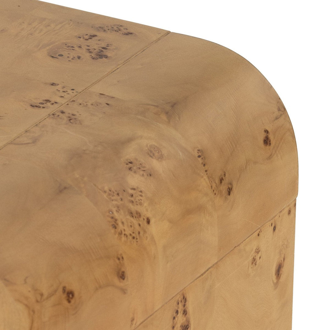 Jared End Table - Natural Poplar Burl