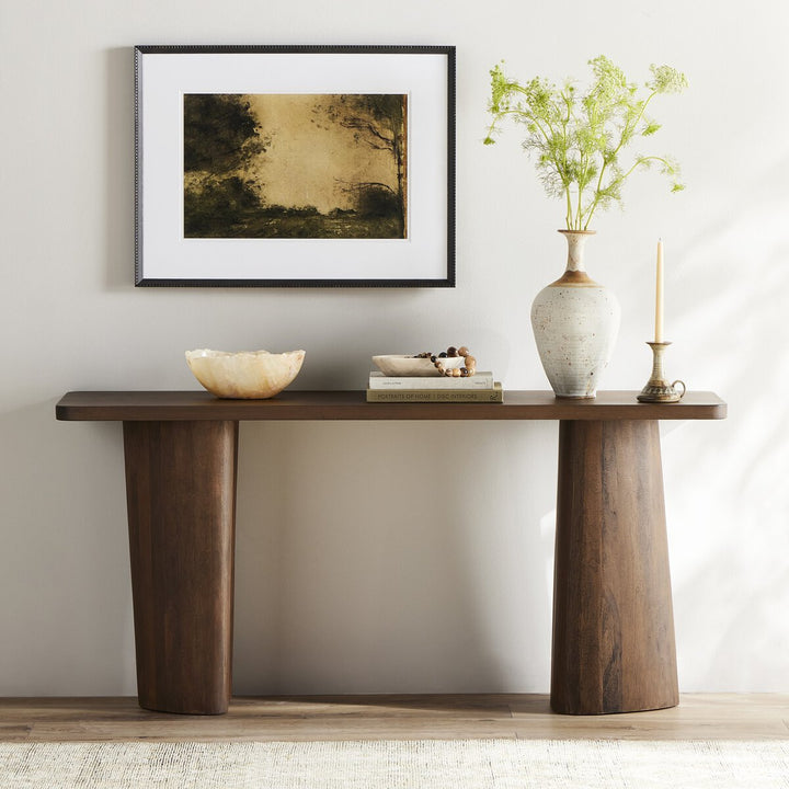 Kyla Console Table - Aged Brown