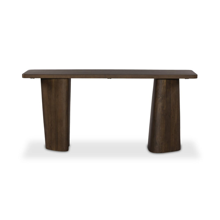 Kyla Console Table - Aged Brown