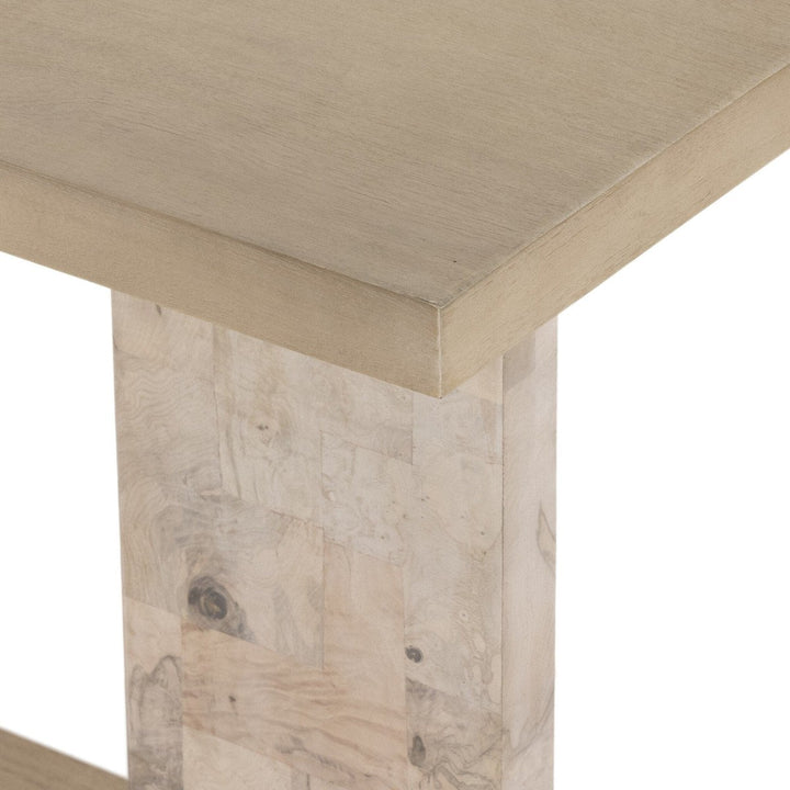 Damien Console Table - White Mahogany