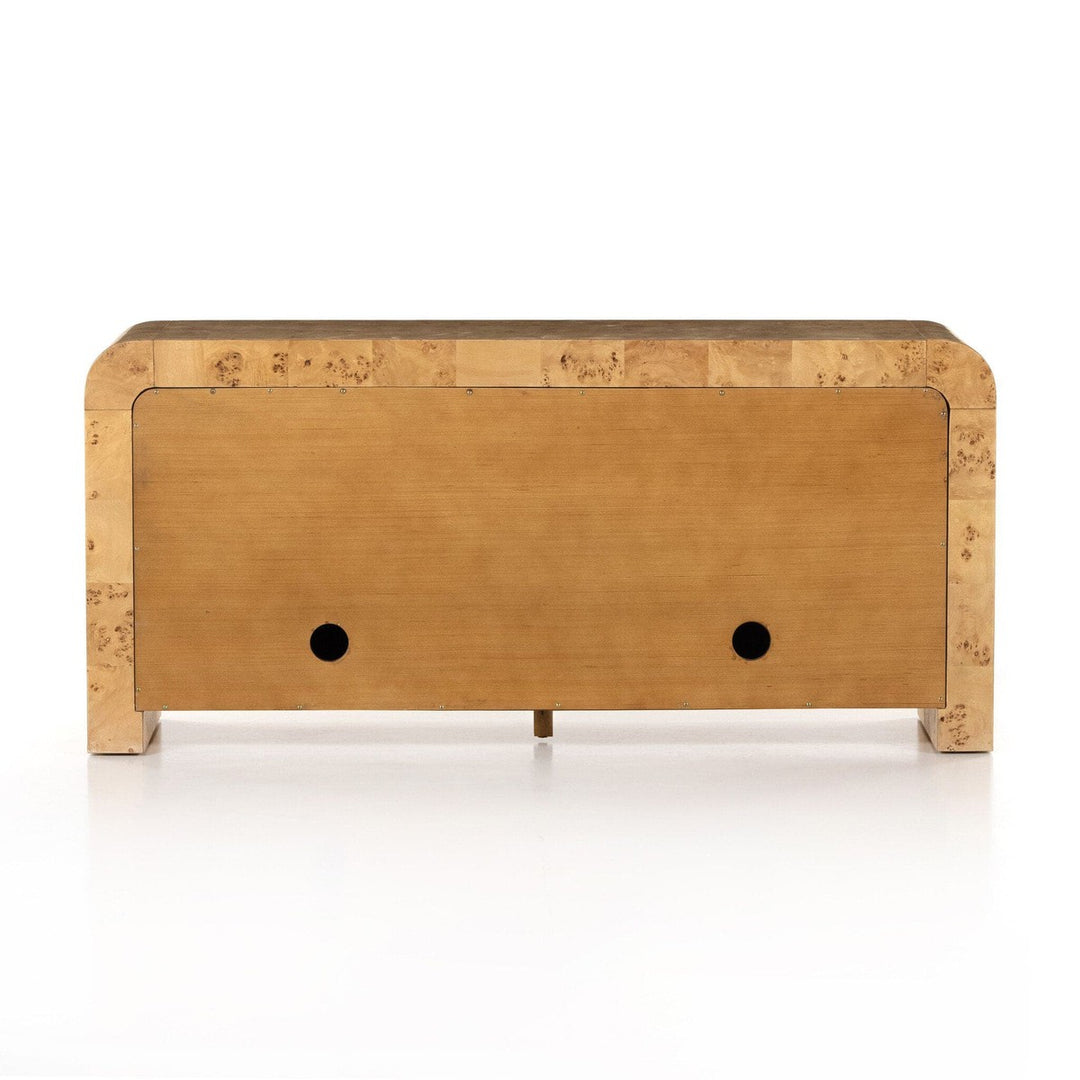 Jared Media Console - Natural Poplar Burl