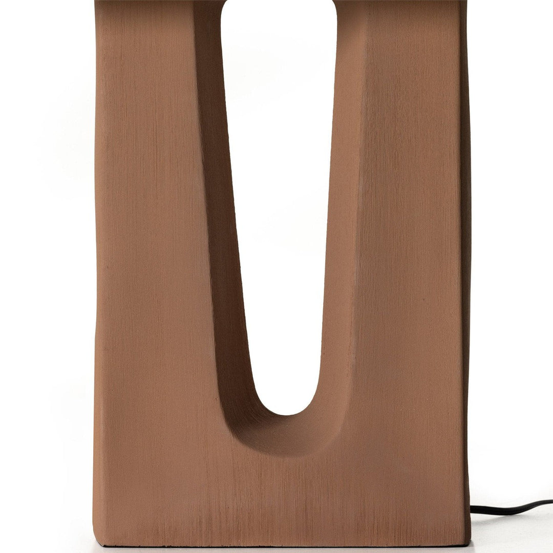 Curtis Table Lamp - Terracotta Porcelain Ceramic