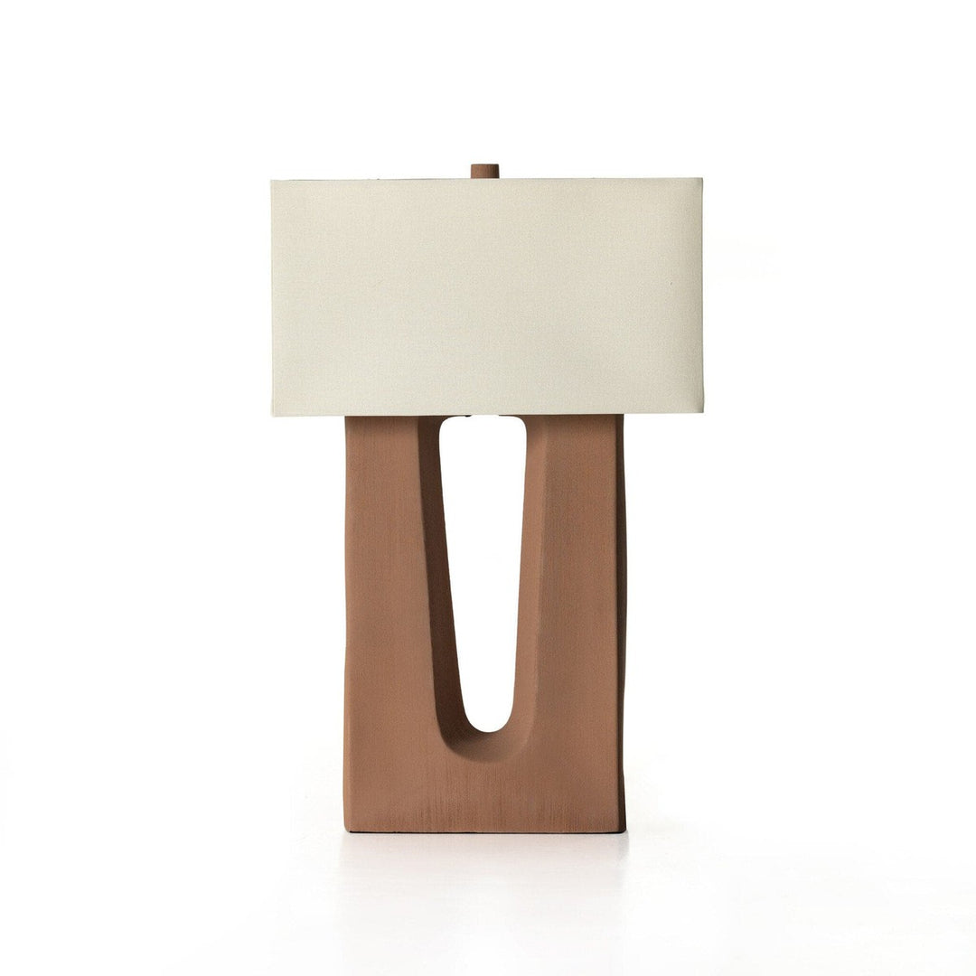 Curtis Table Lamp - Terracotta Porcelain Ceramic