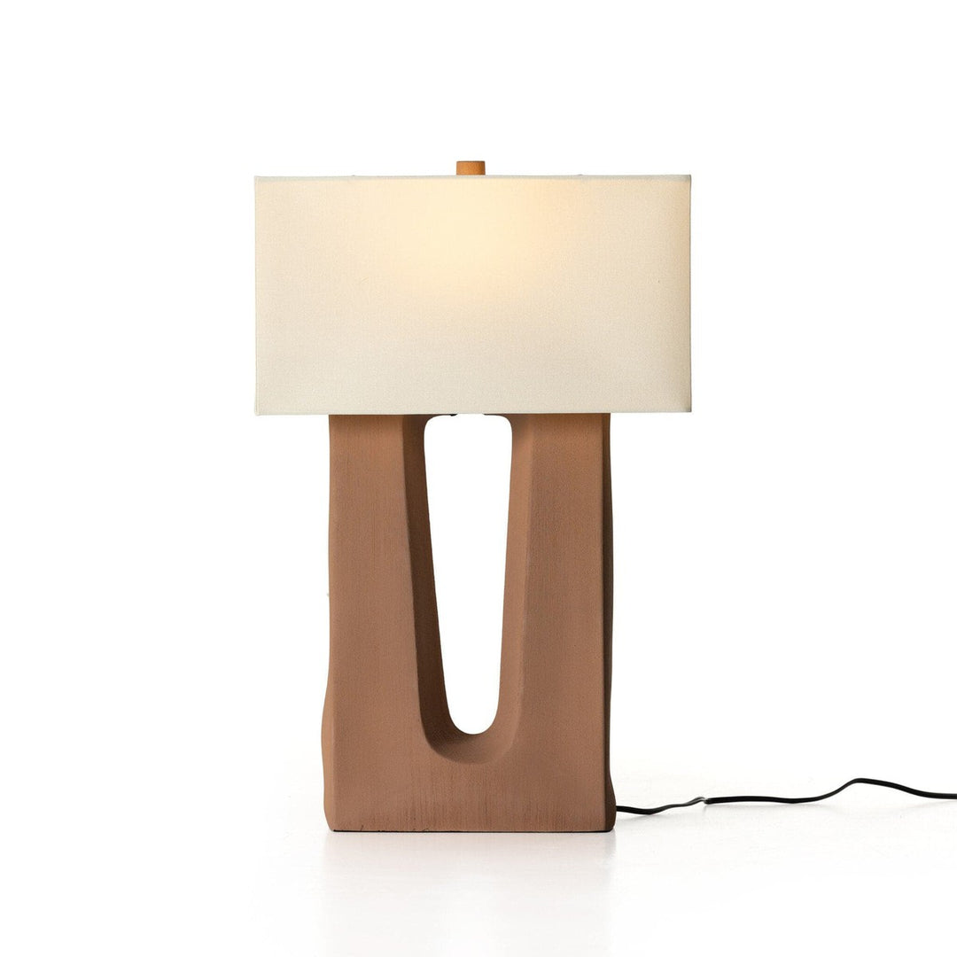 Curtis Table Lamp - Terracotta Porcelain Ceramic