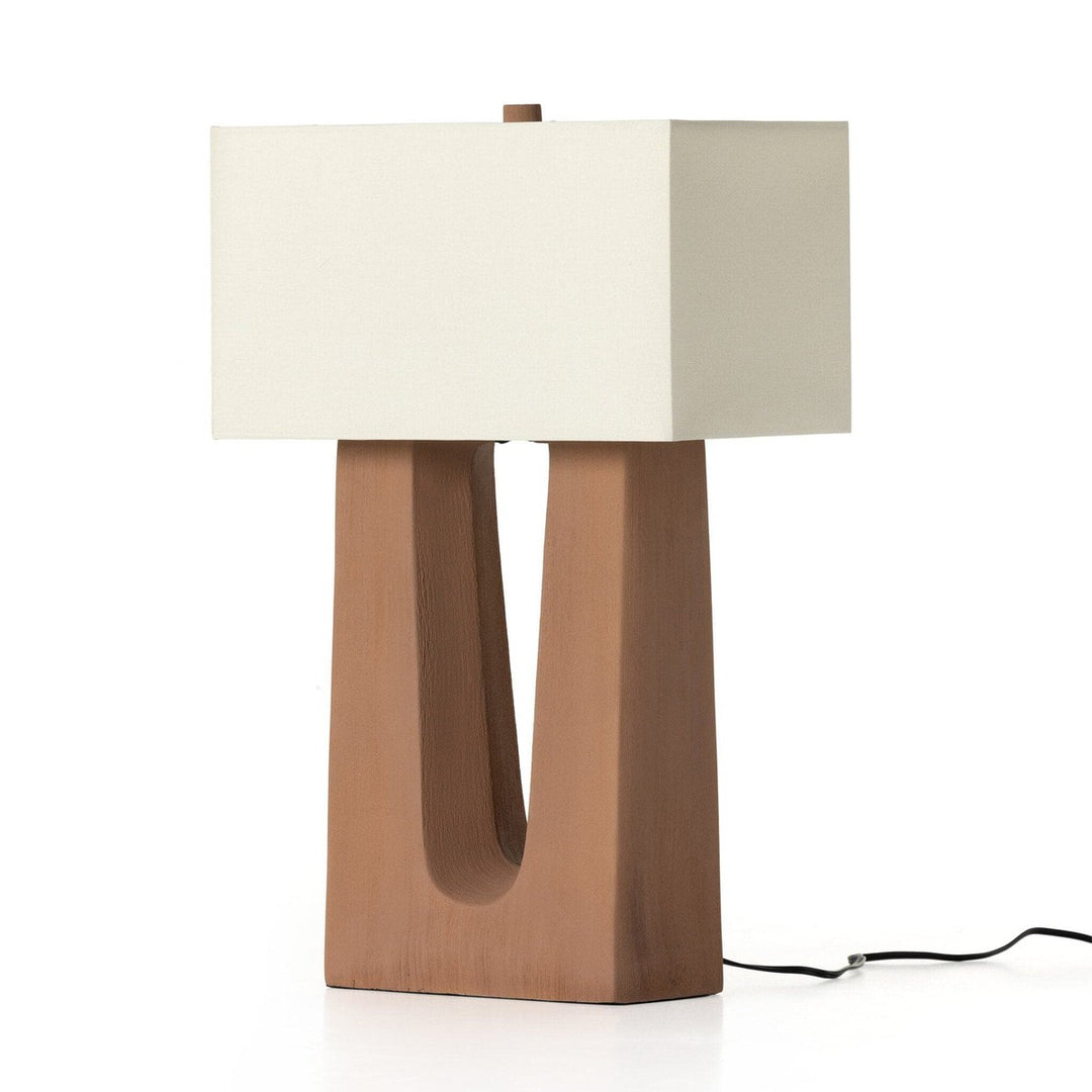 Curtis Table Lamp - Terracotta Porcelain Ceramic