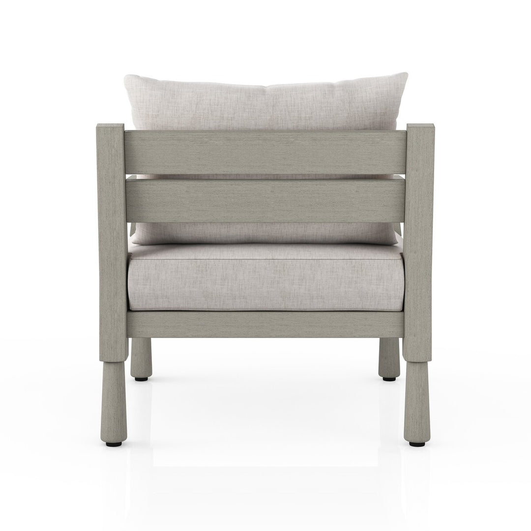 Warner Outdoor Chair - Stone Grey - Weathered Grey