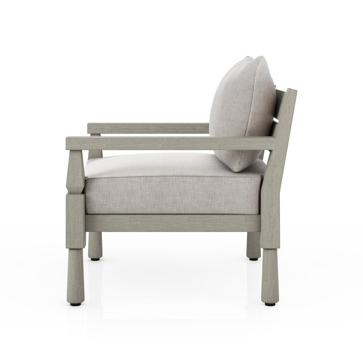 Warner Outdoor Chair - Stone Grey - Weathered Grey