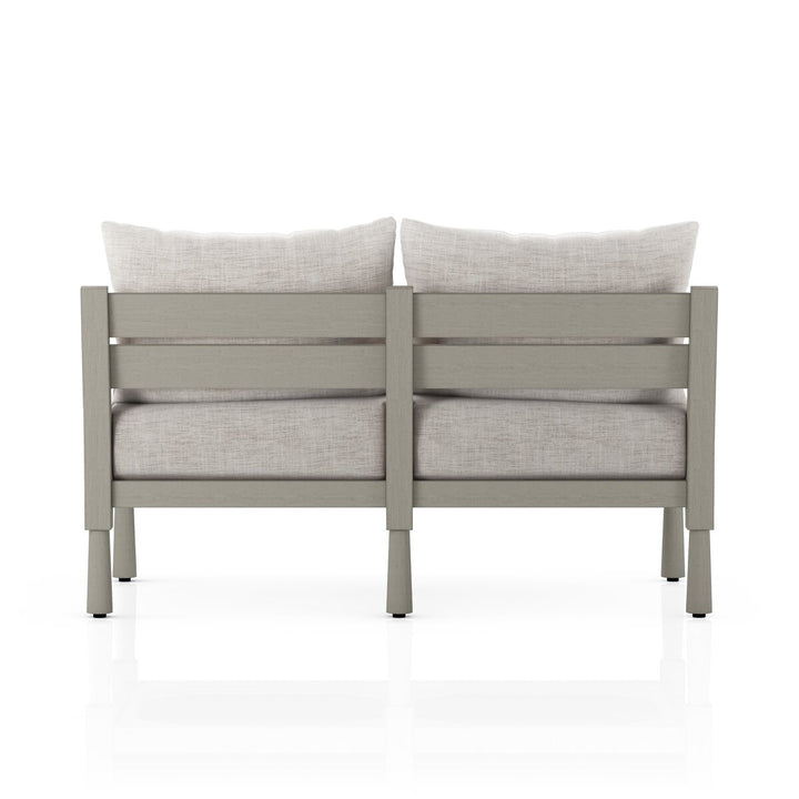 Warner Outdoor Sofa - Stone Grey - Weathered Grey - 56"