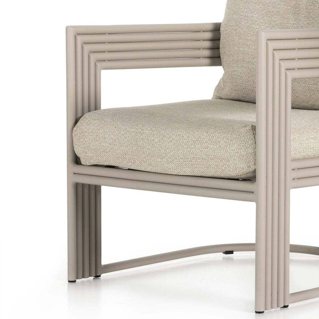 Abbott Outdoor Chair - Dove Taupe