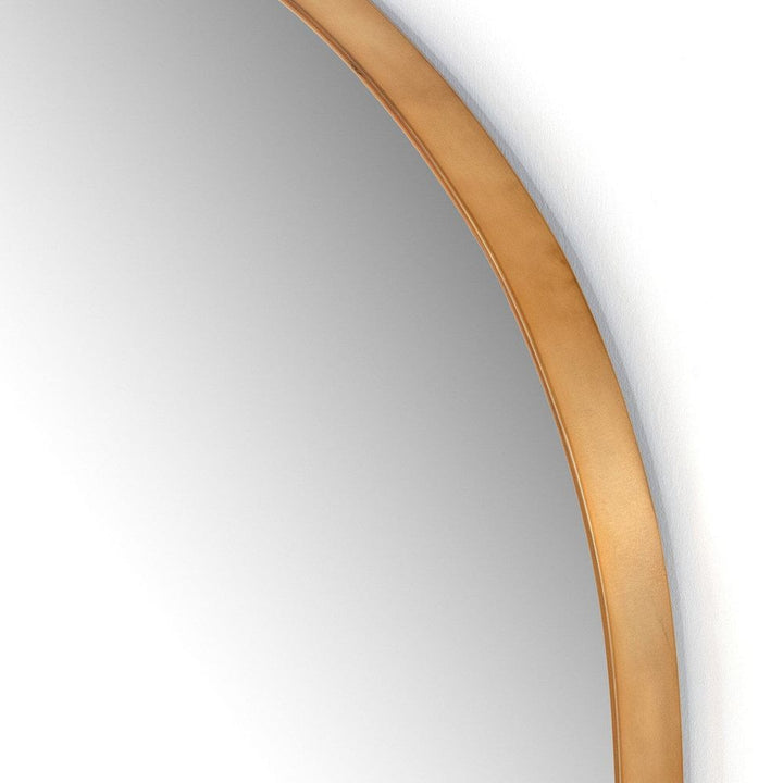 Georgina Wide Mirror - Polished Brass
