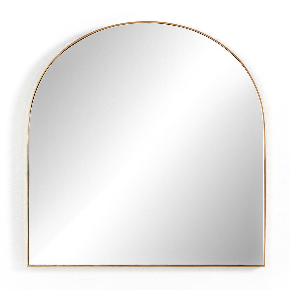 Georgina Wide Mirror - Polished Brass