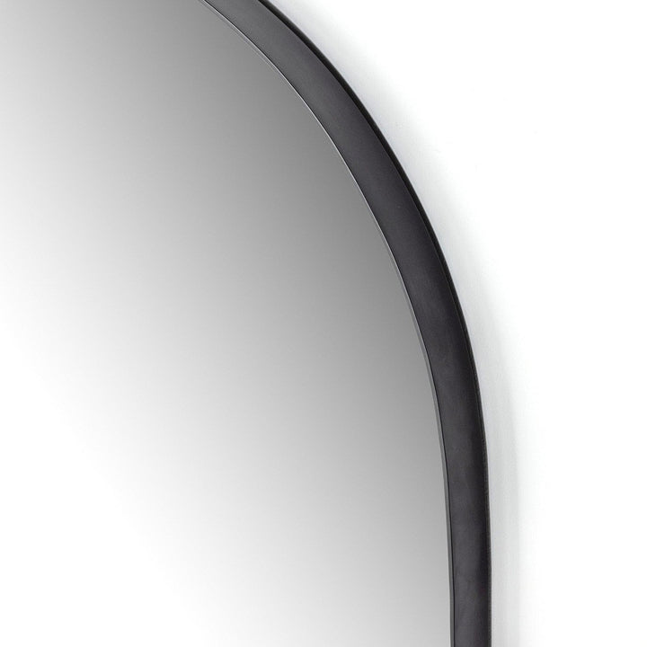 Genevieve Wide Mirror - Iron Matte Black