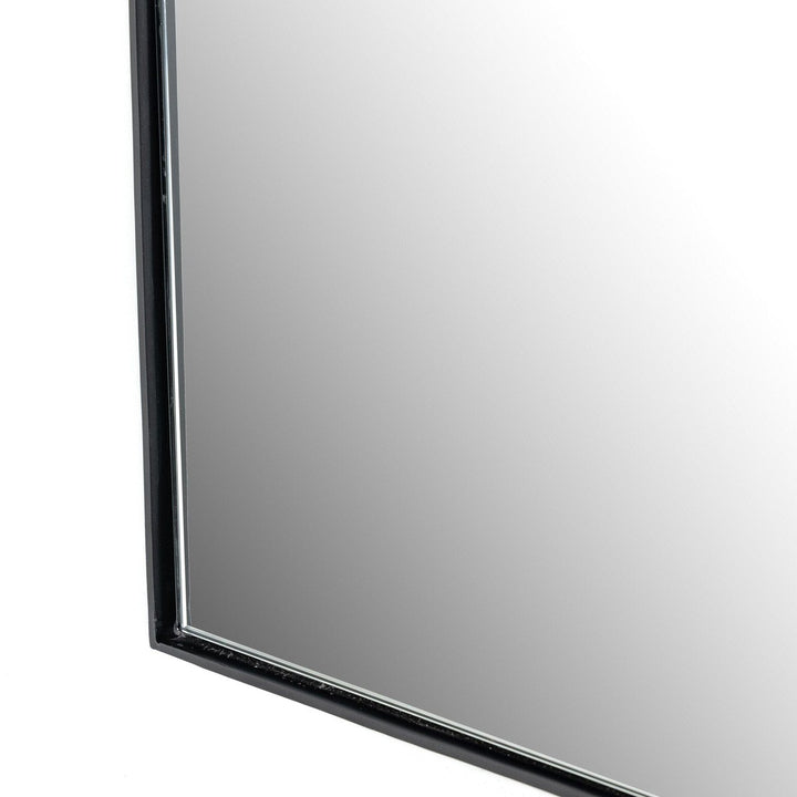 Genevieve Wide Mirror - Iron Matte Black