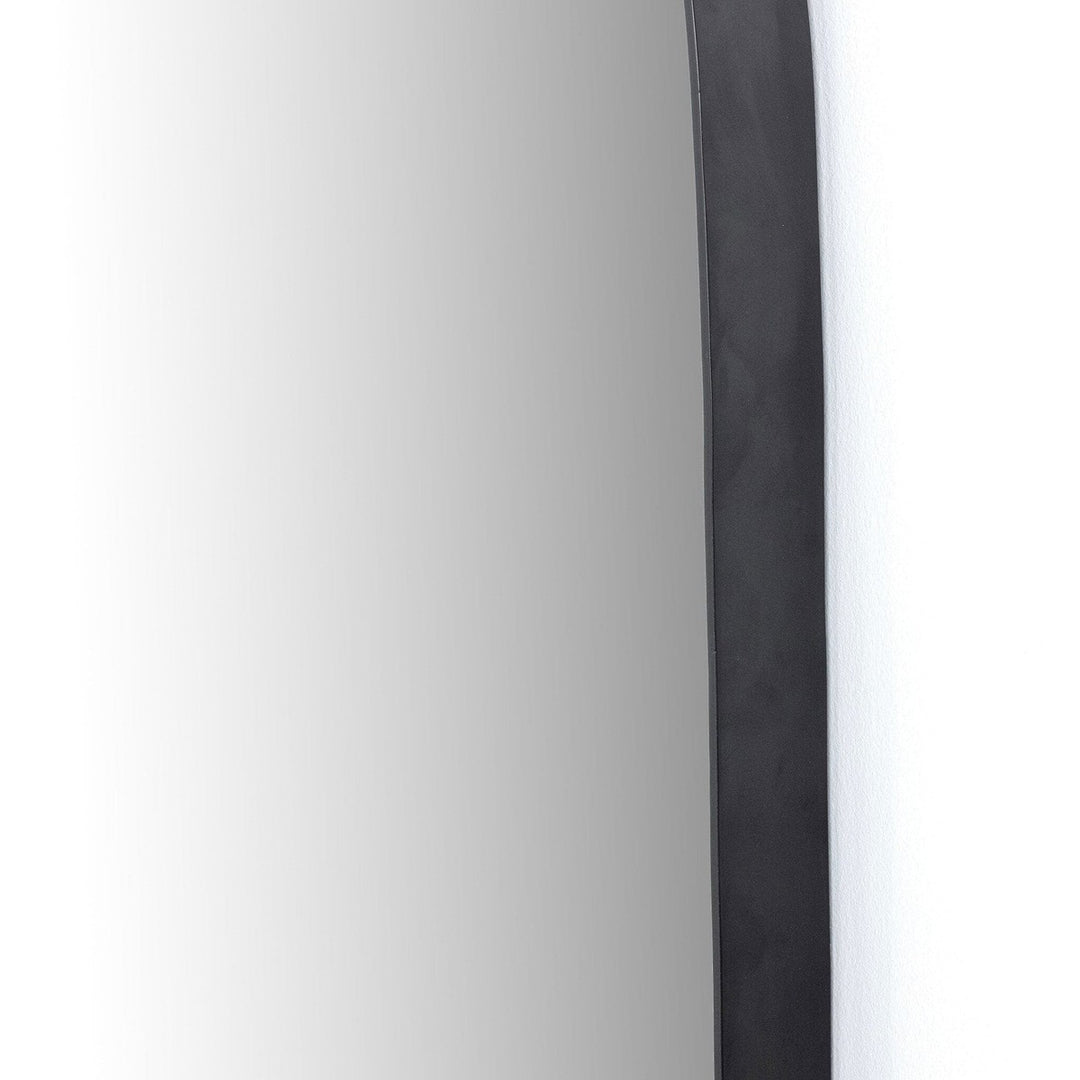 Genevieve Wide Mirror - Iron Matte Black