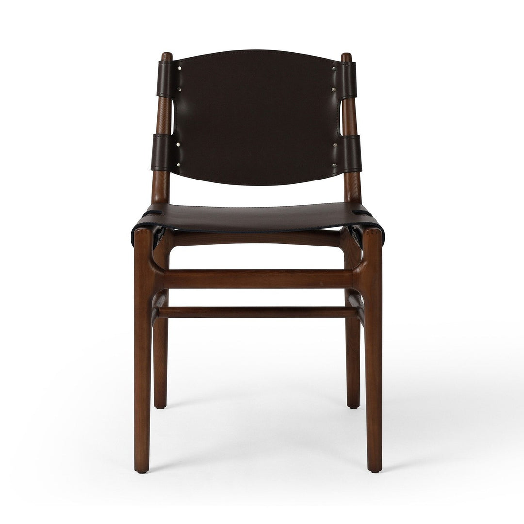 June Dining Chair - Espresso Leather Blend