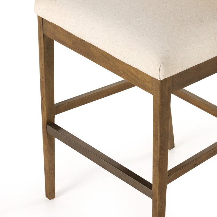 Amelia Cane Armless Bar Stool - Savile Flax