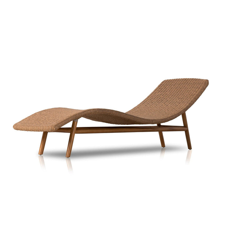 Piper Outdoor Chaise - Vintage Natural