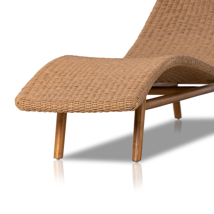 Piper Outdoor Chaise - Vintage Natural