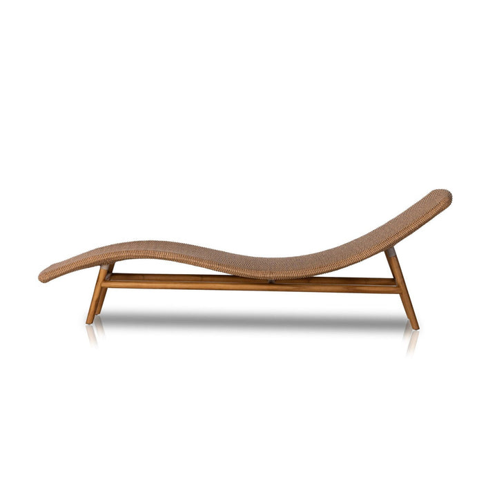 Piper Outdoor Chaise - Vintage Natural