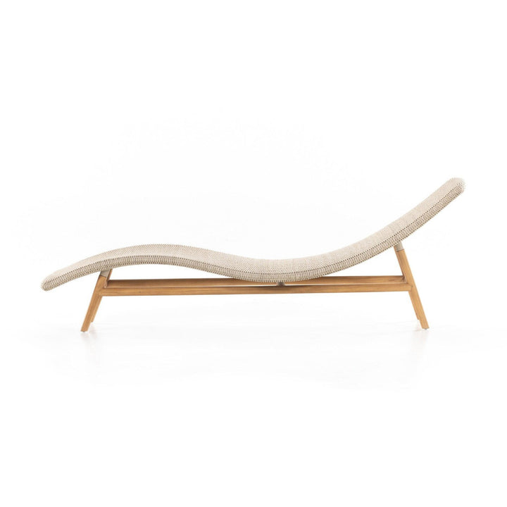 Piper Outdoor Chaise - Vintage White