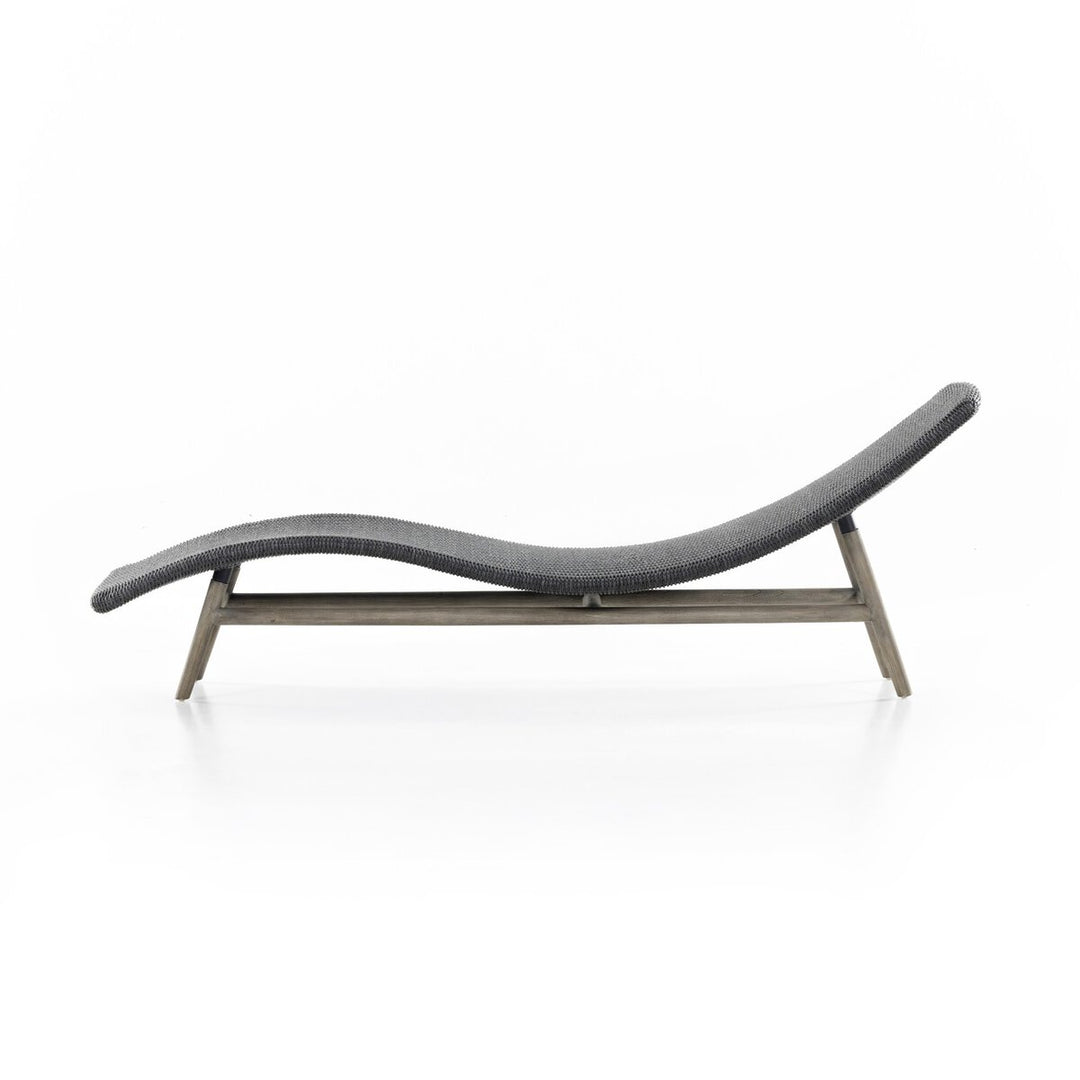 Nadia Outdoor Chaise - Vintage Coal