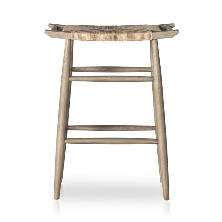 Robin Outdoor Dining Stool - Vintage White