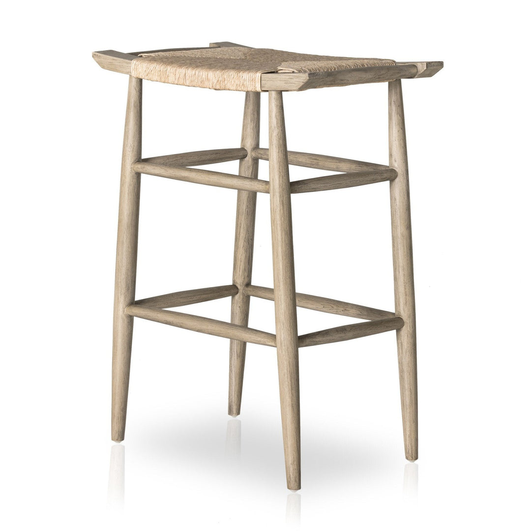 Robin Outdoor Dining Stool - Vintage White