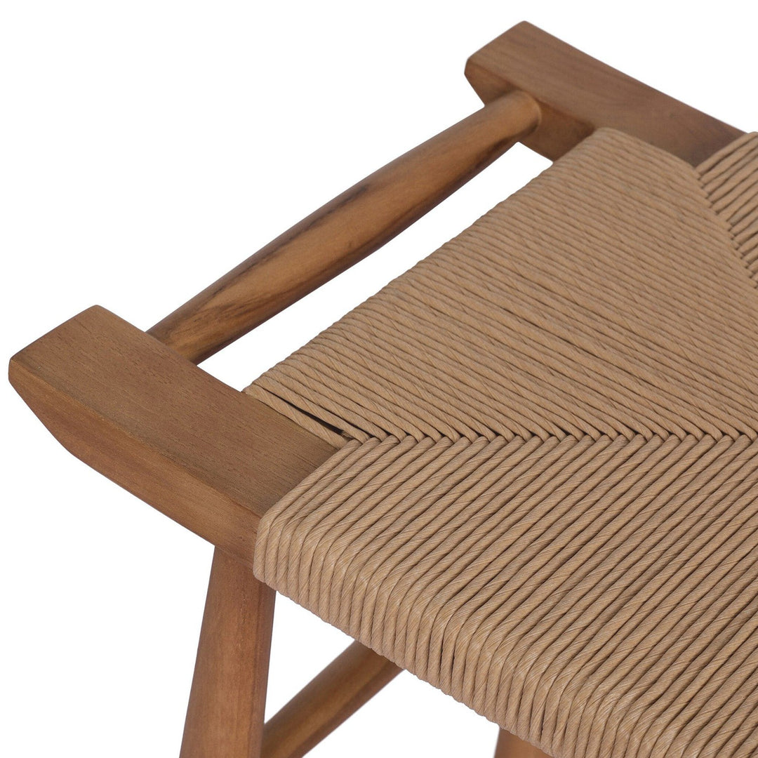 Robin Outdoor Dining Stool - Vintage Natural