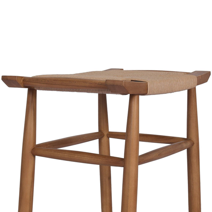 Robin Outdoor Dining Stool - Vintage Natural