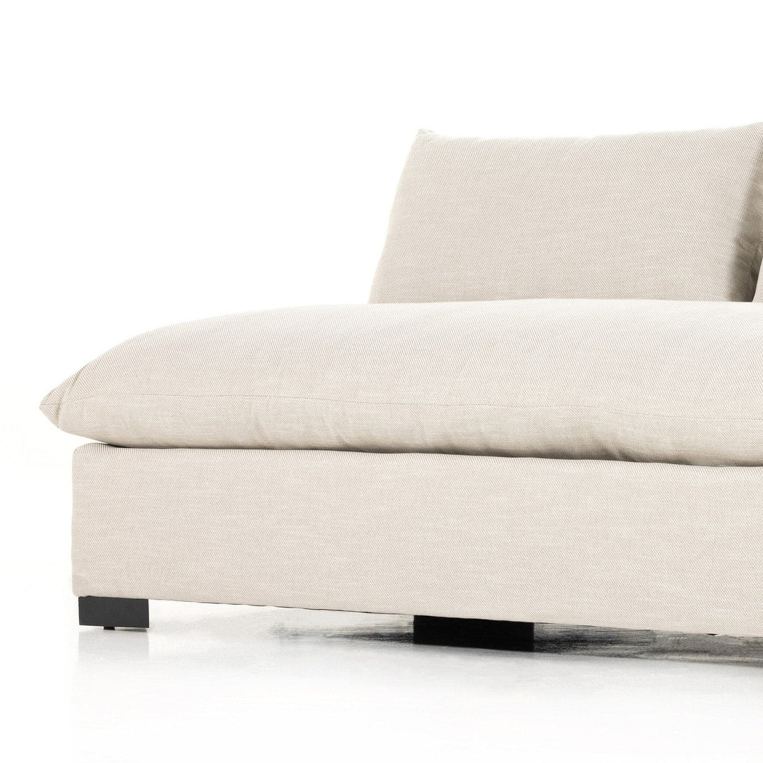 Emerson Armless Sofa - Ashby Oatmeal