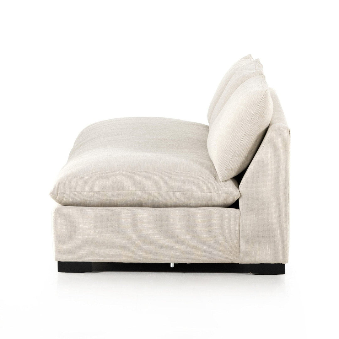 Emerson Armless Sofa - Ashby Oatmeal