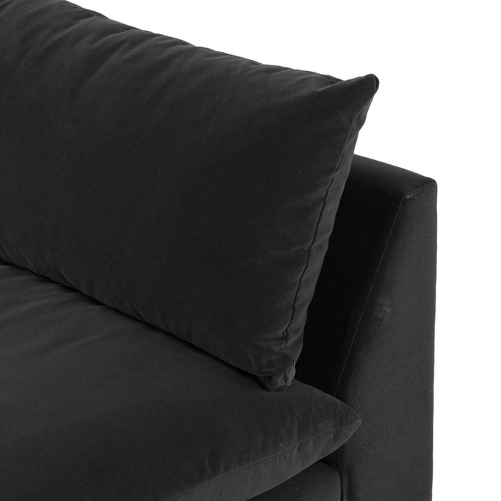 Emerson Armless Sofa - Henry Charcoal