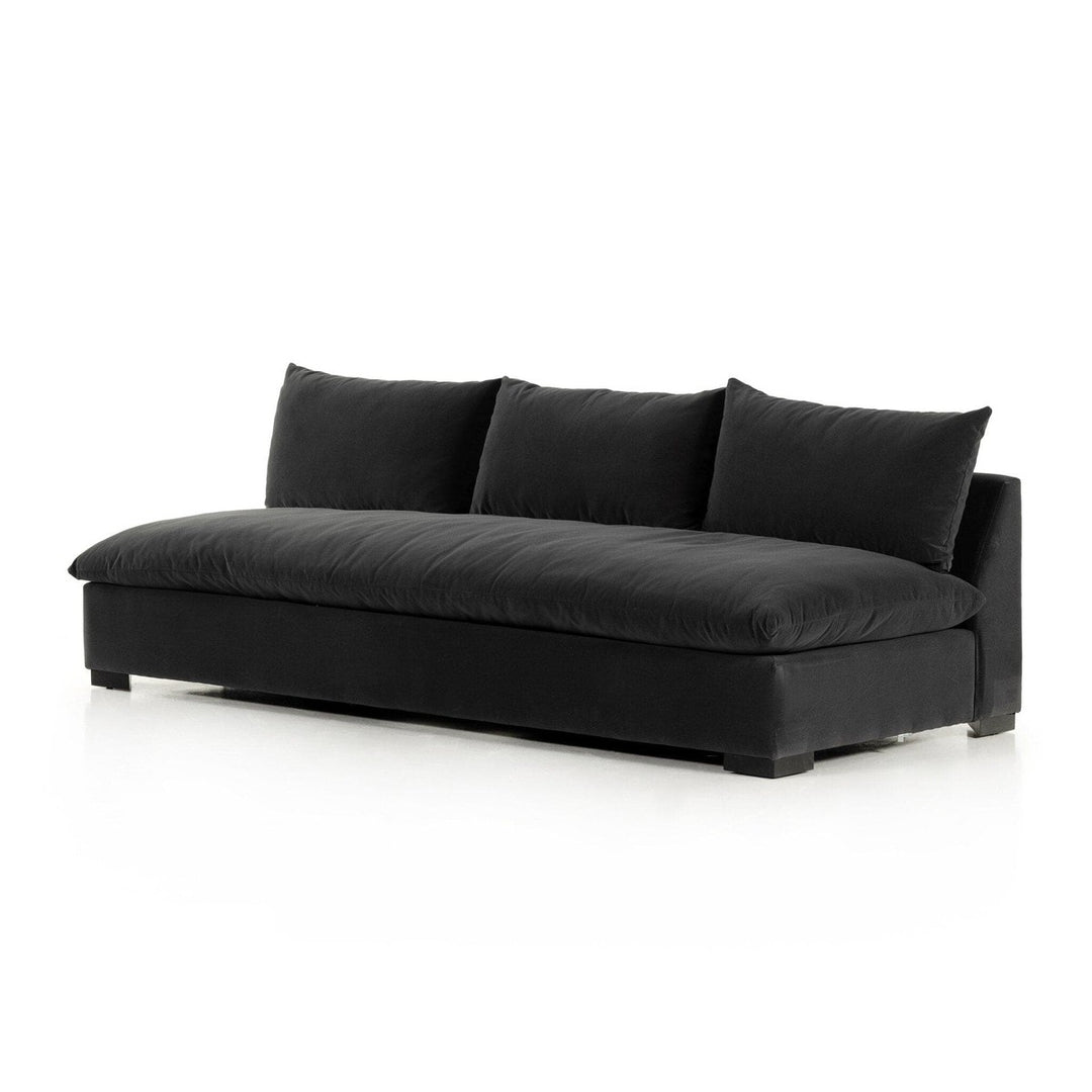 Emerson Armless Sofa - Henry Charcoal