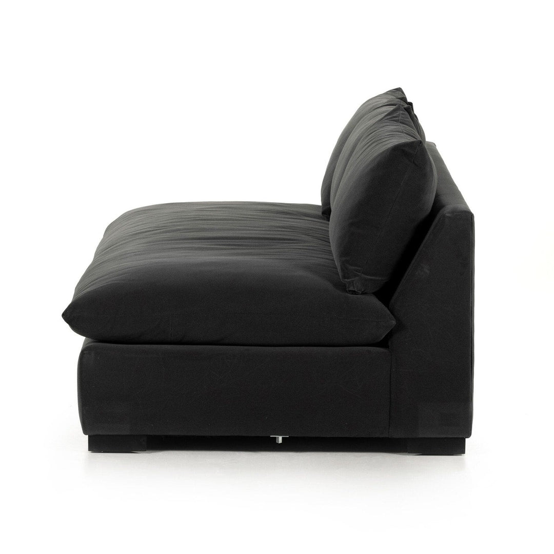 Emerson Armless Sofa - Henry Charcoal