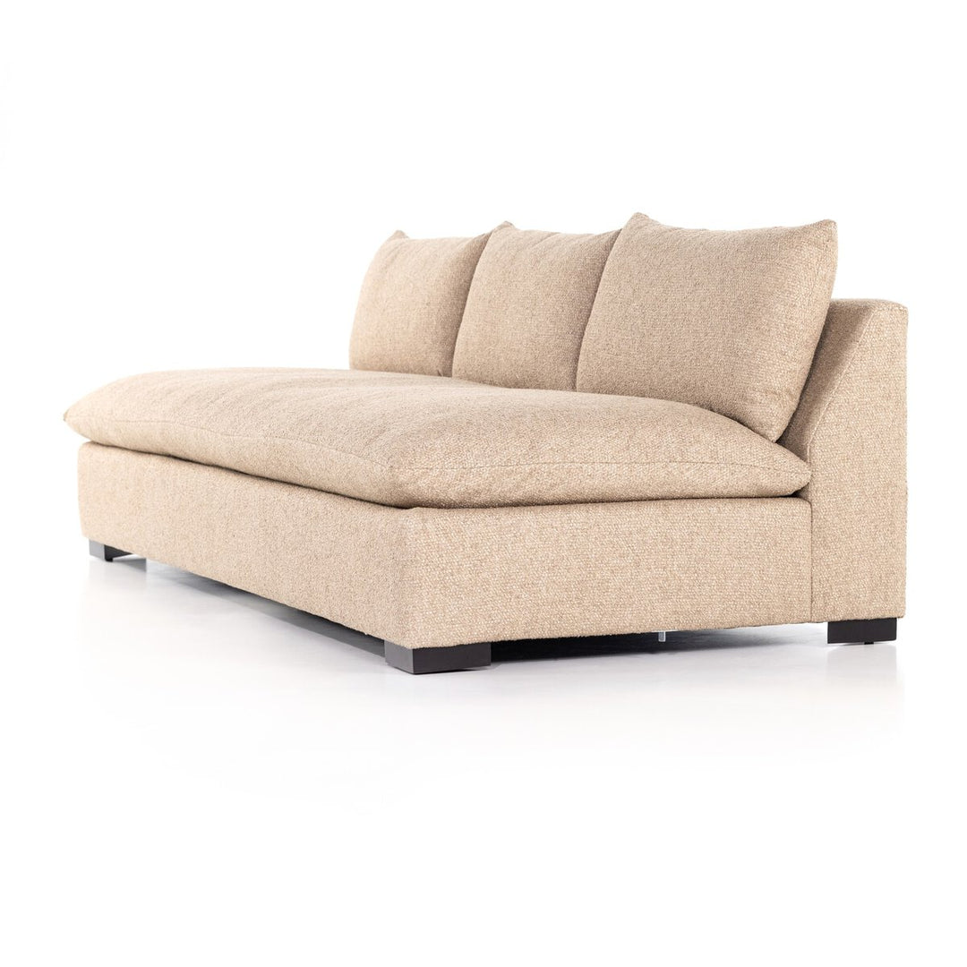 Cole Armless Sofa - Heron Sand