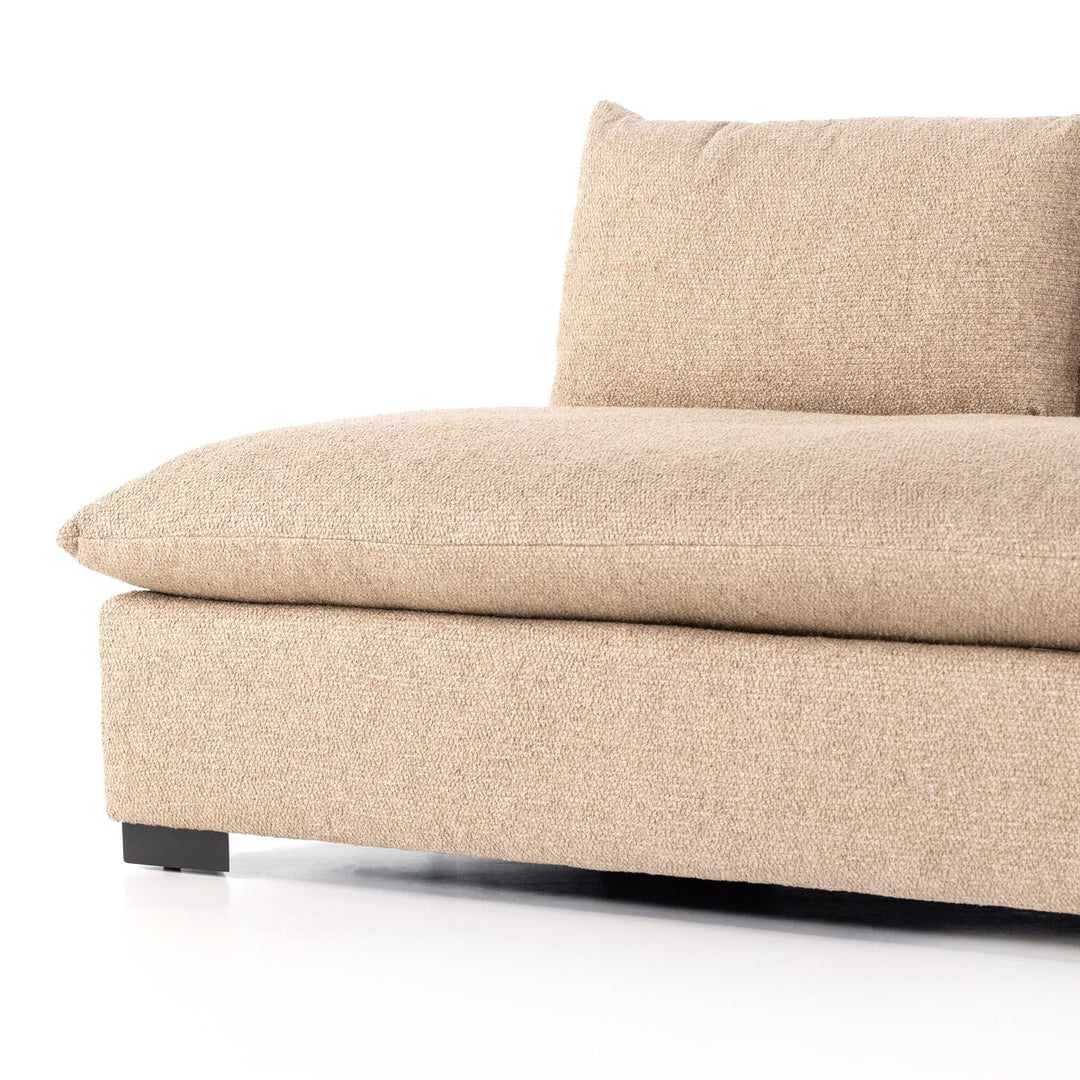 Cole Armless Sofa - Heron Sand