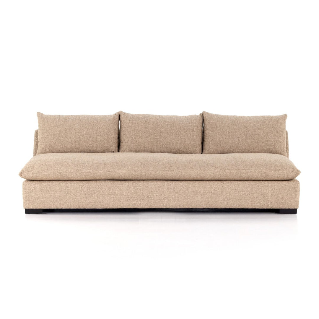 Cole Armless Sofa - Heron Sand