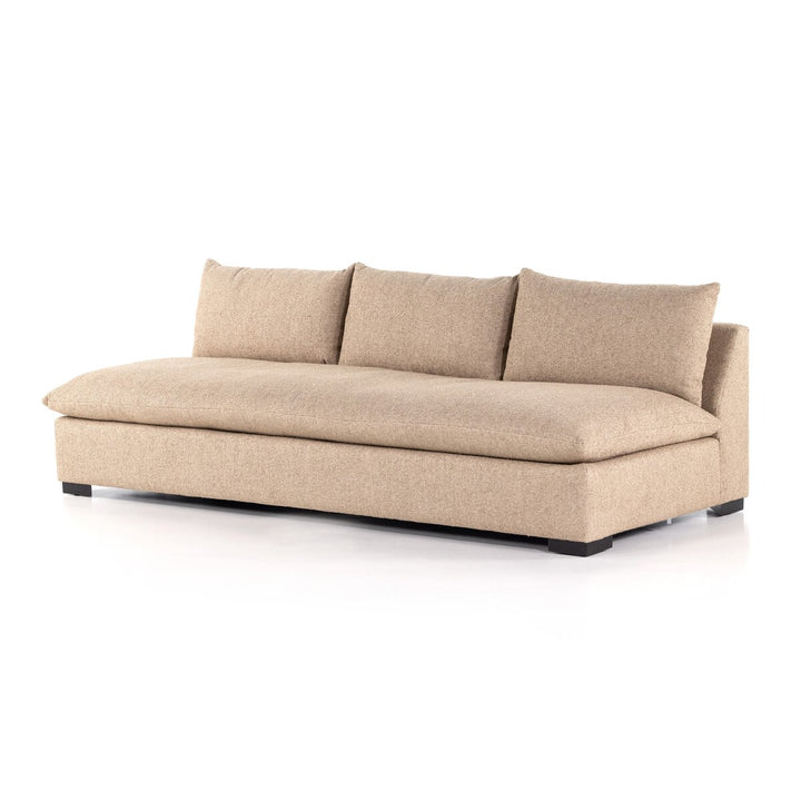 Cole Armless Sofa - Heron Sand