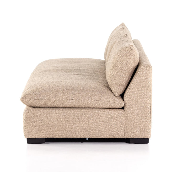 Cole Armless Sofa - Heron Sand