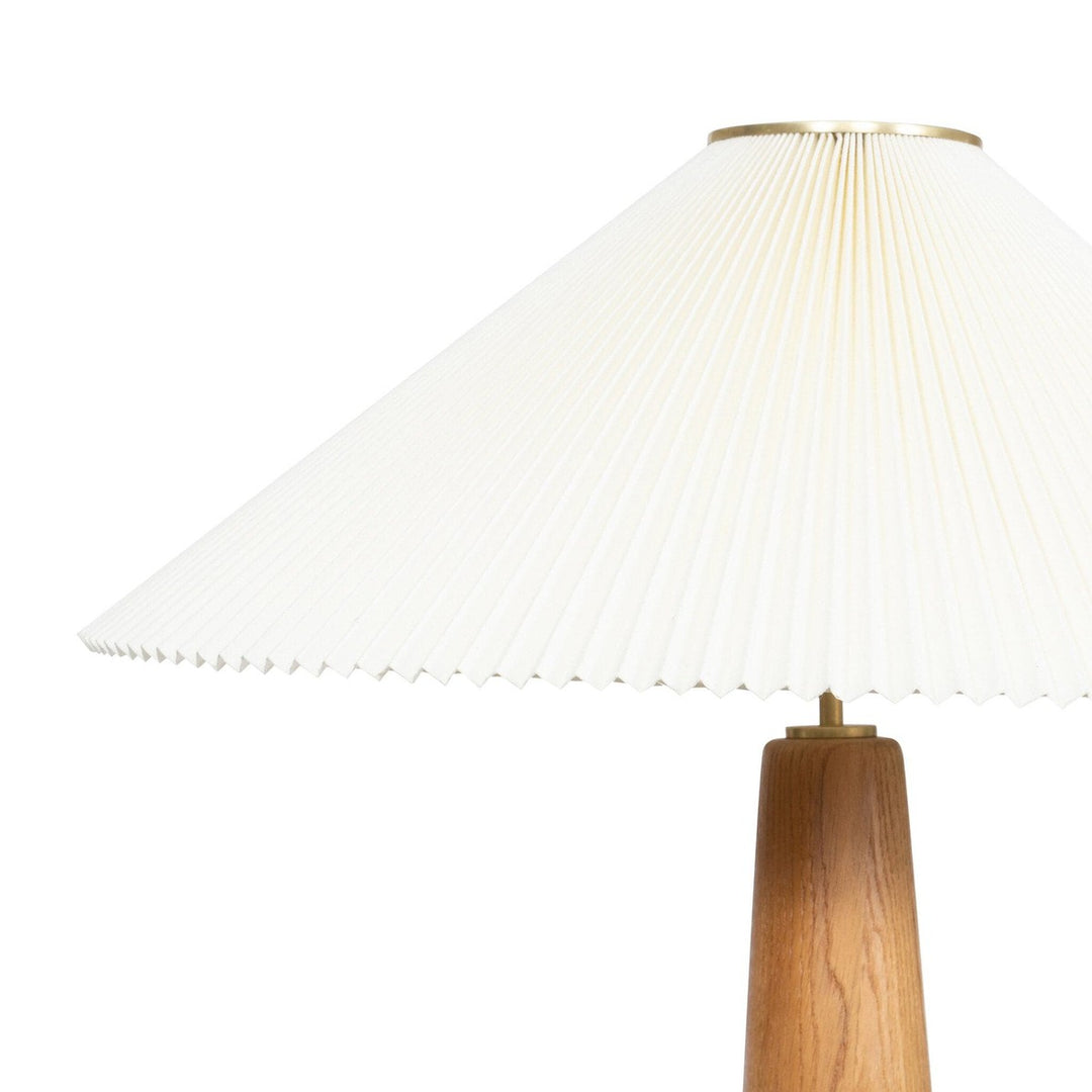 Naomi Floor Lamp - Light Oak