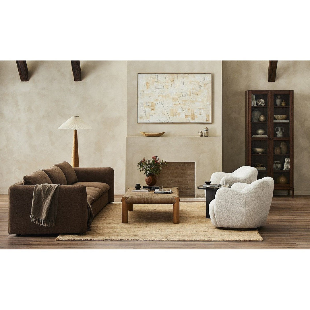 Naomi Floor Lamp - Light Oak