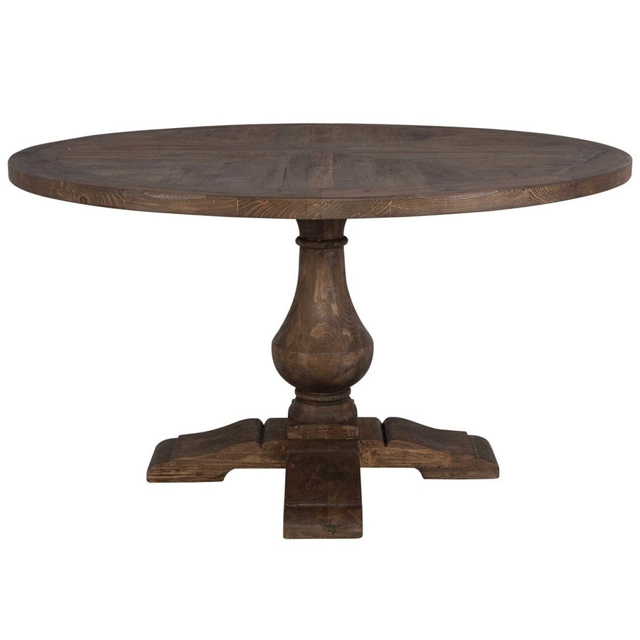 Stratford Wood Round Dining Table-Uttermost-UTTM-22926-Dining Tables-1-France and Son