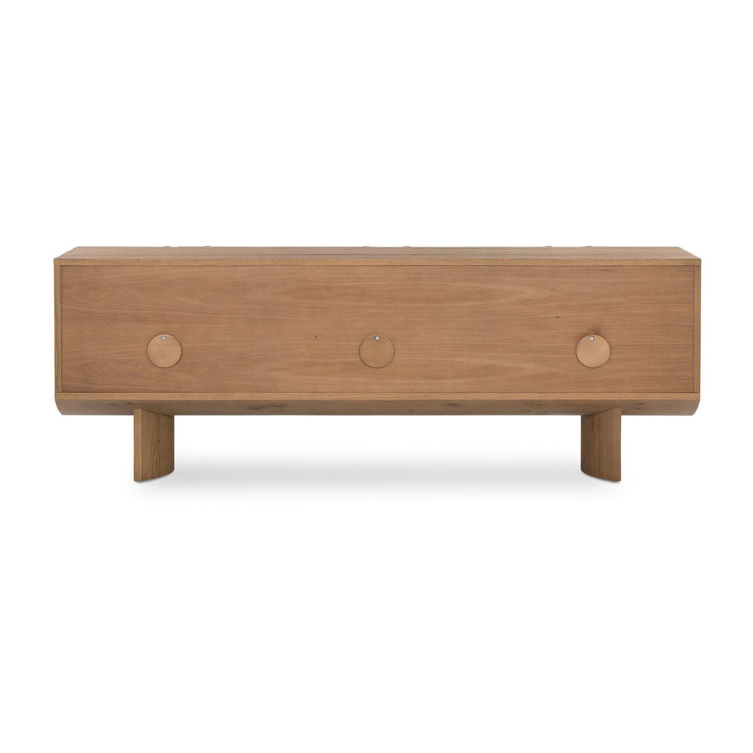 Parker Media Console - Dusted Oak